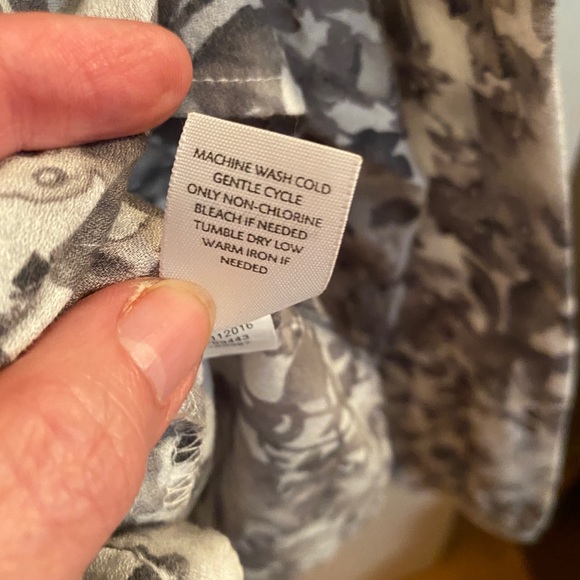 J. Jill long-sleeved gray tunic top - Picture 5 of 6